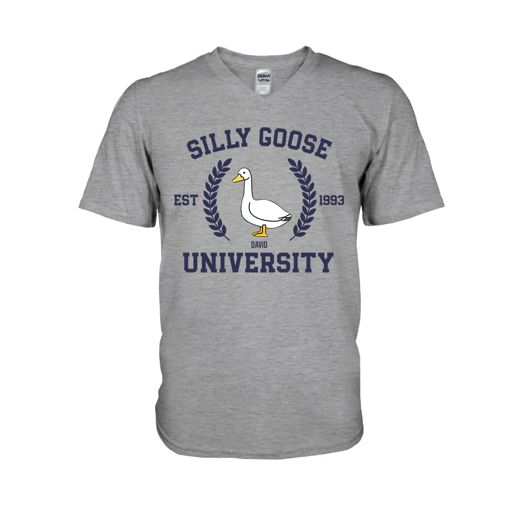 Silly Goose University – Personalisiertes Sarkasmus-T-Shirt und Hoodie
