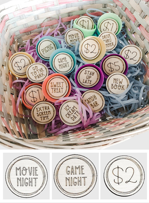 Ostereier-Spielmarken-Set – Ostereier-Spielmarken