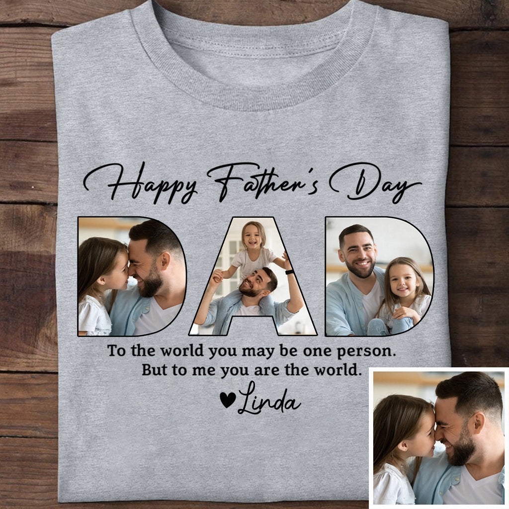 Alles Gute zum Vatertag, Papa! – Personalisiertes Vater-T-Shirt und Hoodie