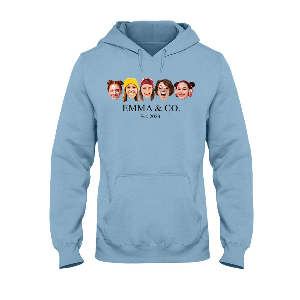 Besties & Co. Face Custom – Personalisiertes Bestie-T-Shirt und Hoodie