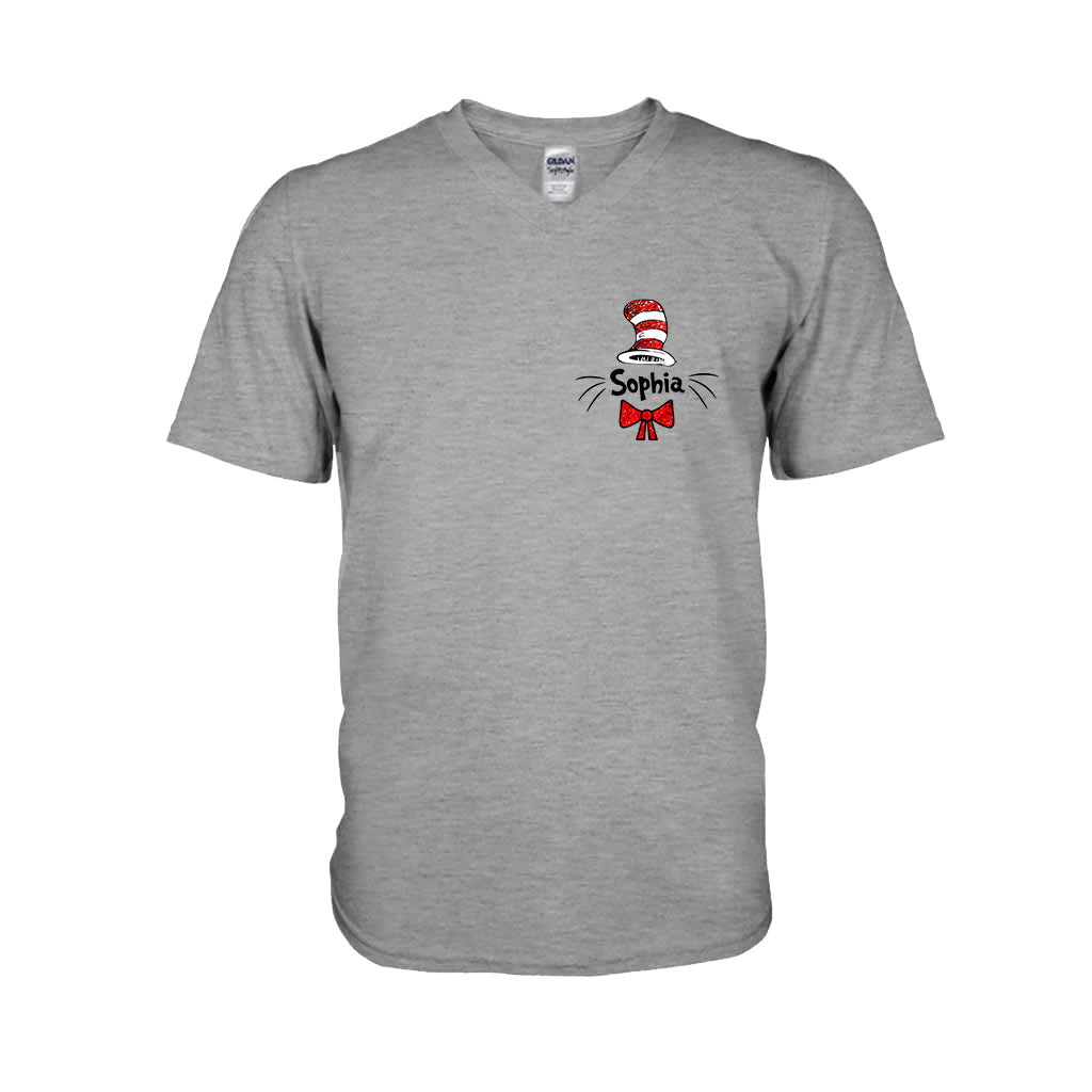 Ich bin Lehrer – Personalisiertes Dr. Seuss T-Shirt und Hoodie