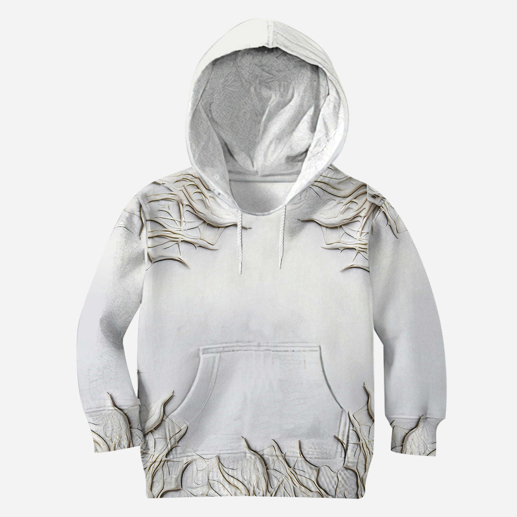 Wunderschönes weißes Skelett – personalisiertes Totenkopf-Shirt