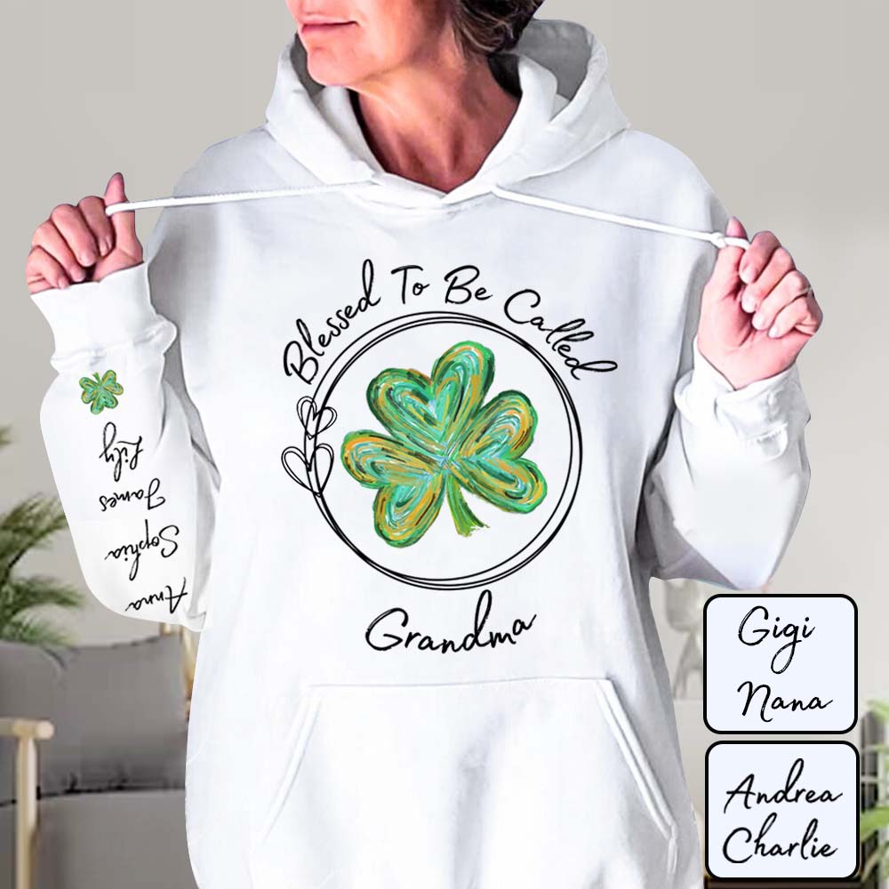 Blessed To Be Called Grandma - Personalized Grandma All Over Shirt