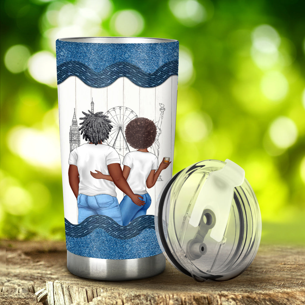 Ours Is My Favorite - Personalized African American Tumbler