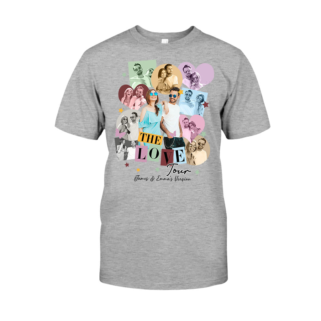 Die Love Tour – Unsere Version – Personalisiertes Partner-T-Shirt und Hoodie