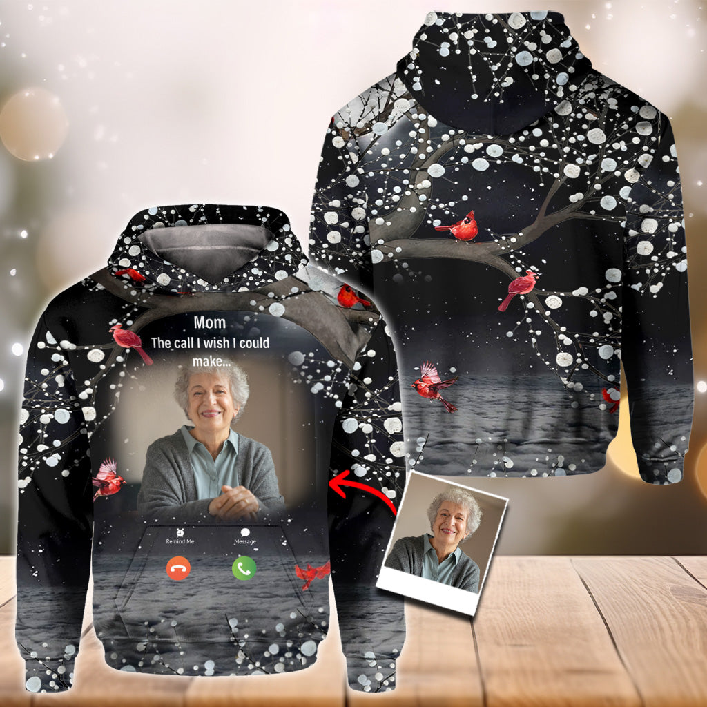 Jeder beliebige Titel – Der Anruf, den ich gerne tätigen würde – personalisiertes Gedenk-T-Shirt