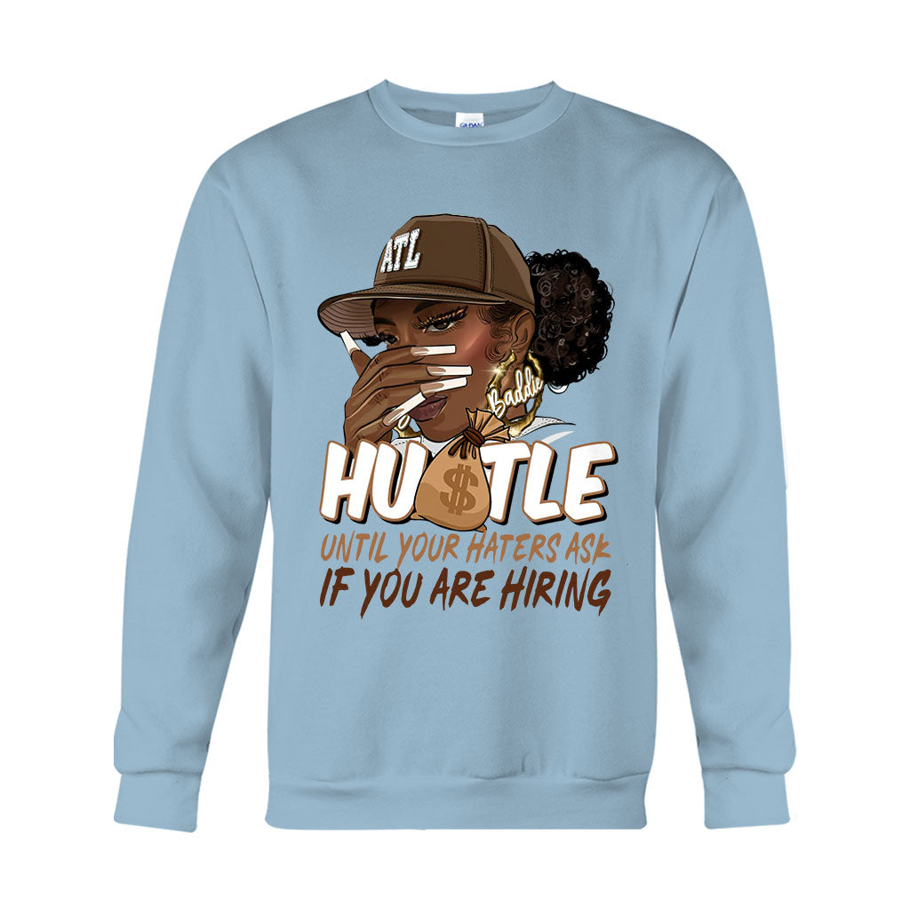 Hustle – T-Shirt und Hoodie für Afroamerikaner