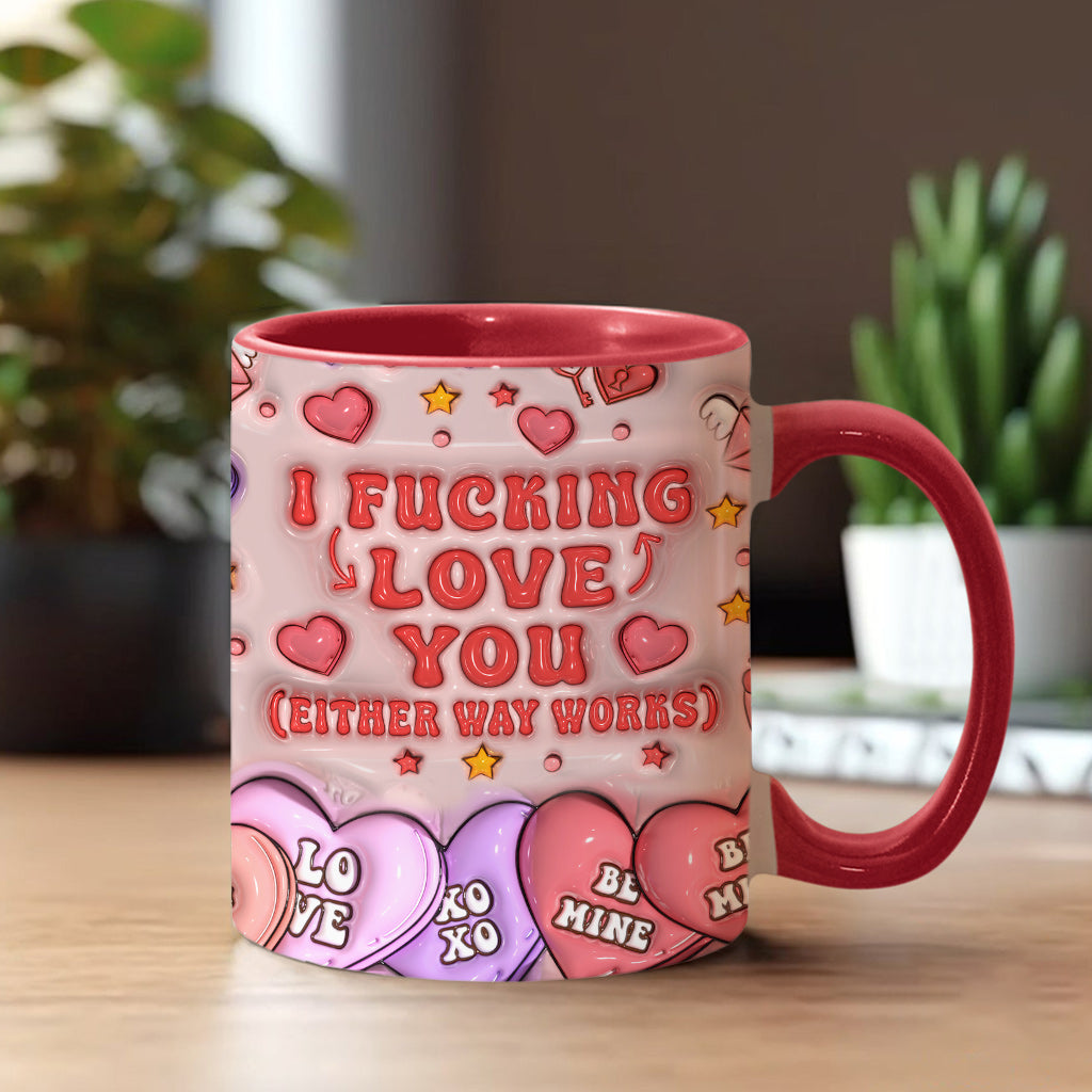 Ich liebe dich – Personalisierte Tasse für Paare
