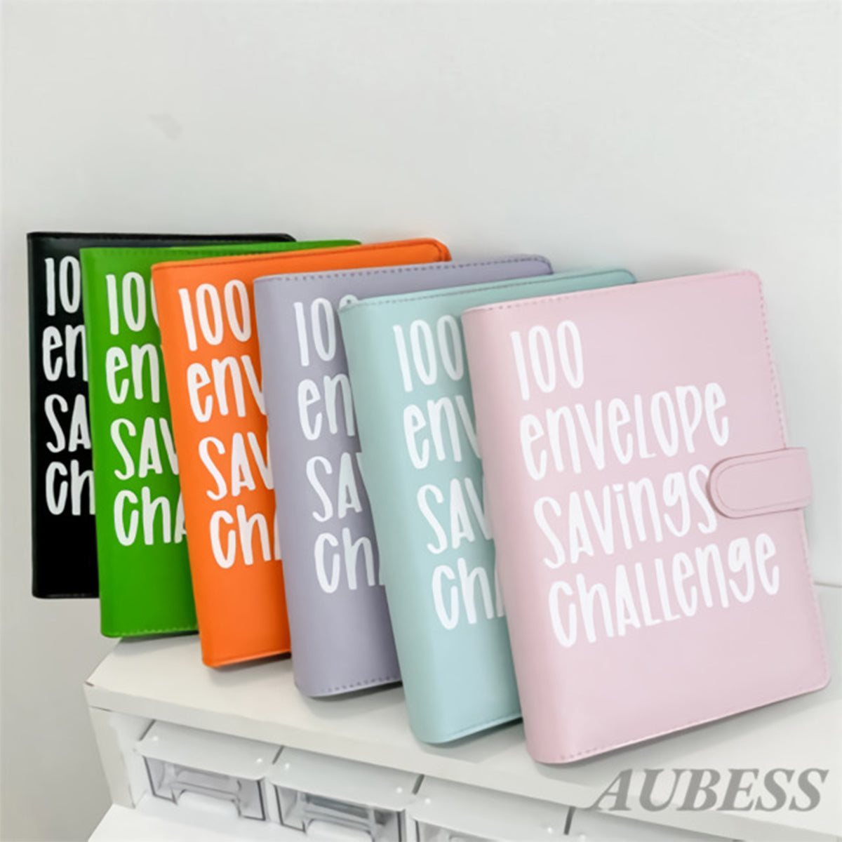 Money Saving Book - 100 Envelopes Money Saving Book Challenge