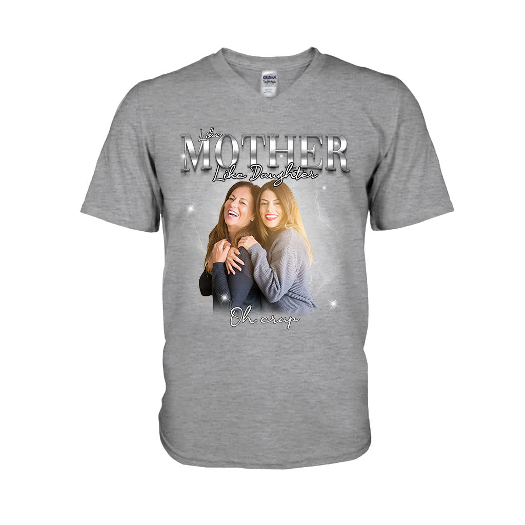 Wie die Mutter, so der Vater, so der Sohn, so die Tochter – Personalisiertes Mutter-T-Shirt und Hoodie
