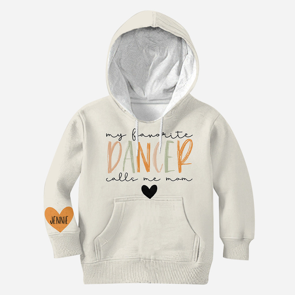 Meine Lieblingstänzerin nennt mich Mama – Personalisiertes Ballett-Shirt mit jedem Namen