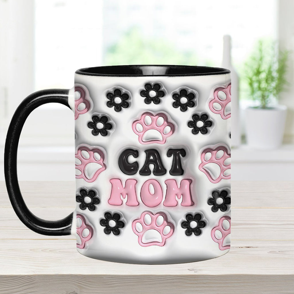 Hundemama, Katzenmama, Hundepapa... - Personalisierte Tasse mit Hundemotiv
