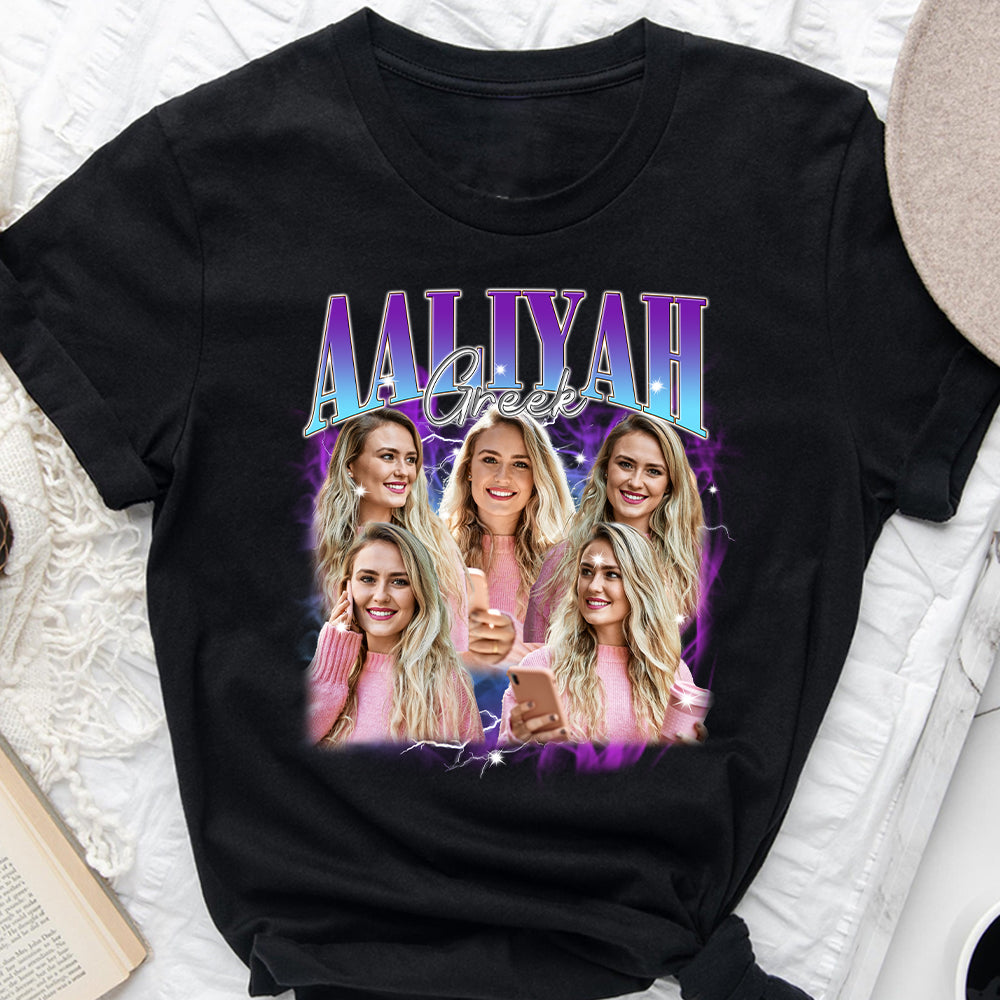 Individueller Text und Fotos – das perfekte Geschenk für jeden Anlass – personalisiertes T-Shirt und Hoodie