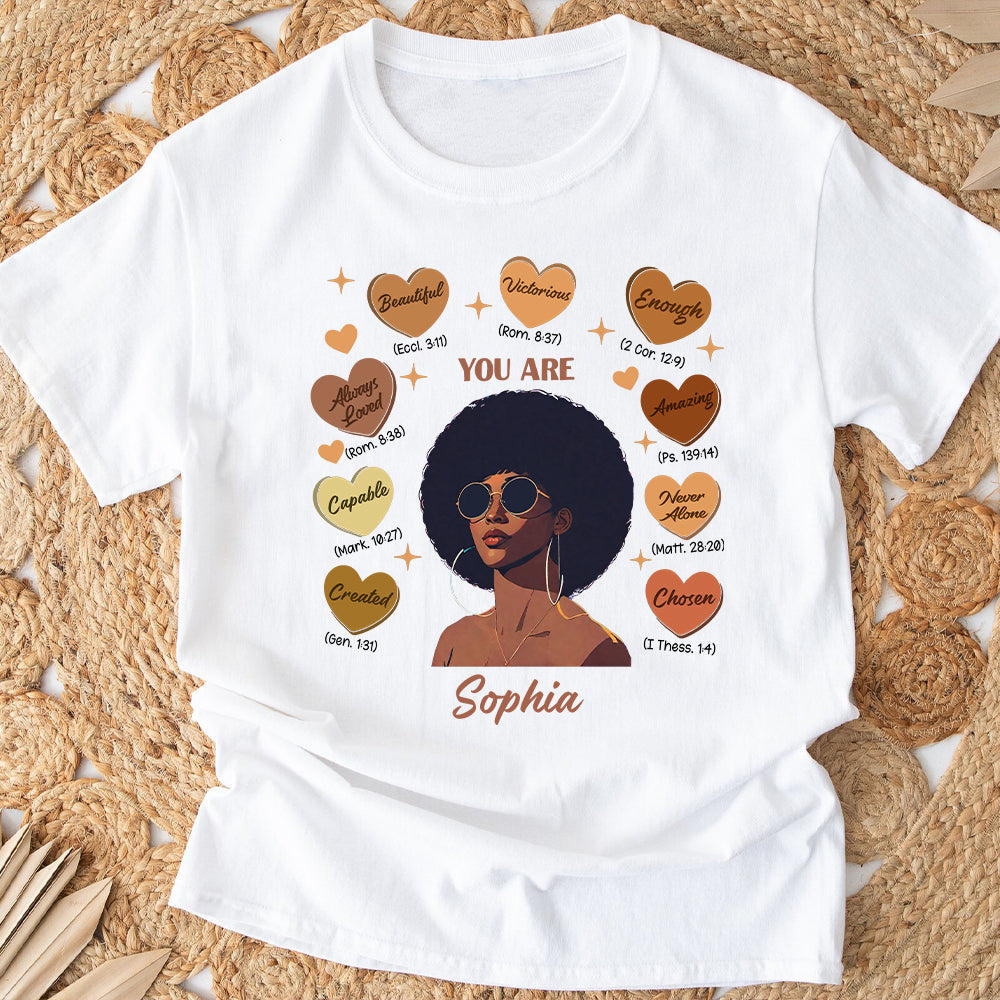 Gott sagte, du seist es – Personalisiertes T-Shirt und Hoodie für Afroamerikaner