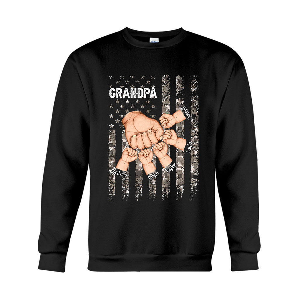 Bester Opa/Papa/Vater aller Zeiten – Personalisiertes Opa-T-Shirt und Hoodie