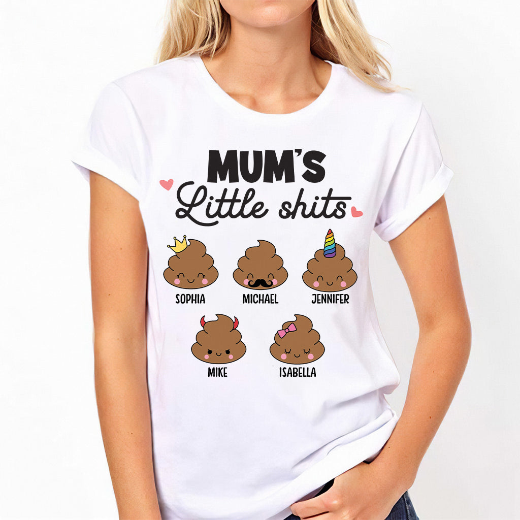 Little Cuties – Personalisiertes Mutter-T-Shirt und Hoodie
