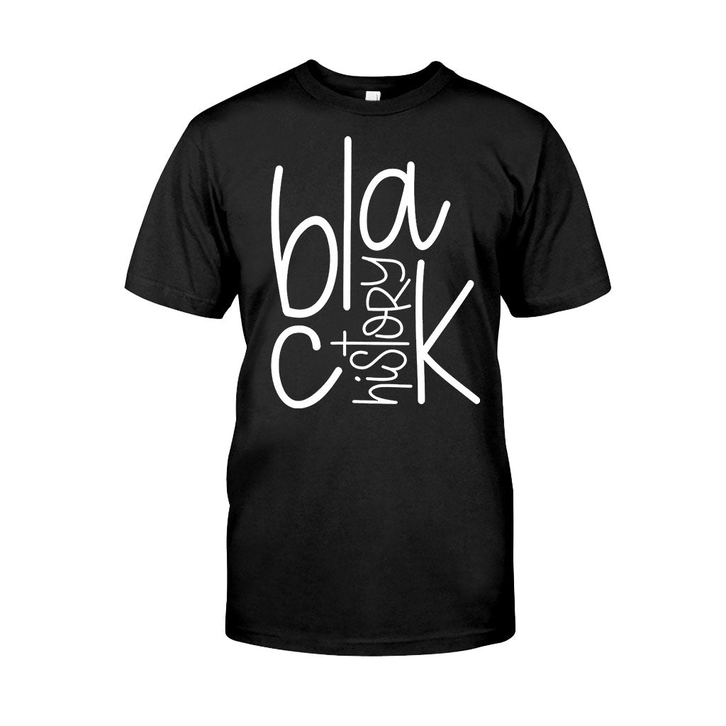Schwarze Geschichte – Personalisiertes T-Shirt und Hoodie für Afroamerikaner