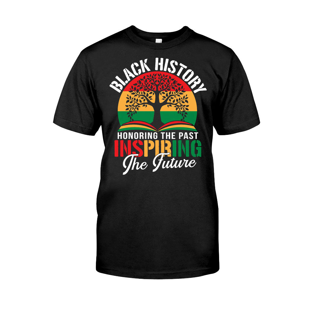 Schwarze Geschichte: Die Vergangenheit ehren, die Zukunft inspirieren – Personalisiertes T-Shirt und Hoodie für Afroamerikaner