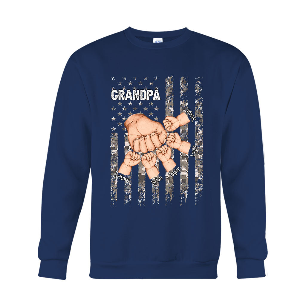 Bester Opa/Papa/Vater aller Zeiten – Personalisiertes Opa-T-Shirt und Hoodie