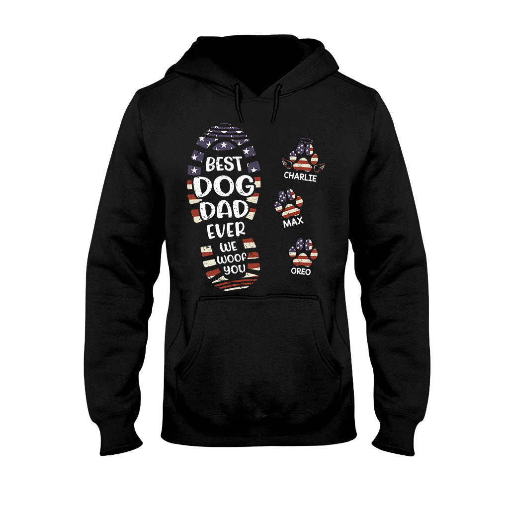 Alles Gute zum Vatertag an den besten Hunde-/Katzenpapa – personalisiertes Vater-T-Shirt und Hoodie