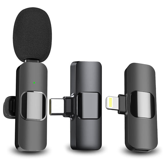 Kabelloses Mikrofon für iPhone und iPad