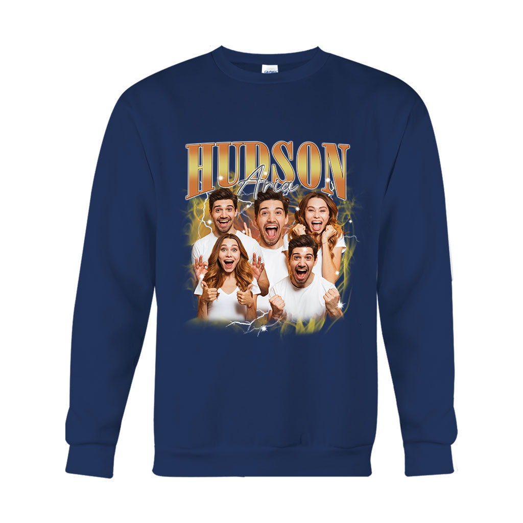 Individueller Text und Fotos – das perfekte Geschenk für jeden Anlass – personalisiertes T-Shirt und Hoodie