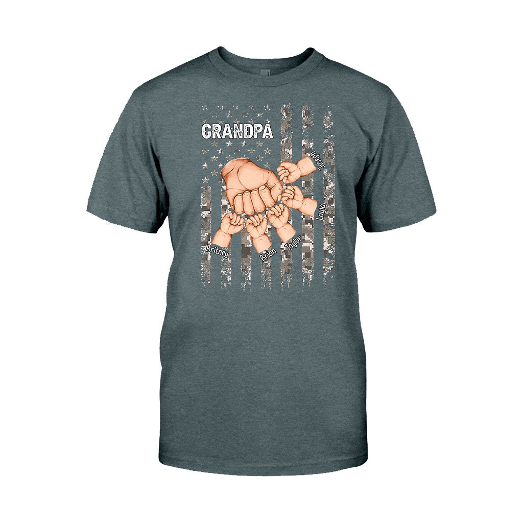 Bester Opa/Papa/Vater aller Zeiten – Personalisiertes Opa-T-Shirt und Hoodie