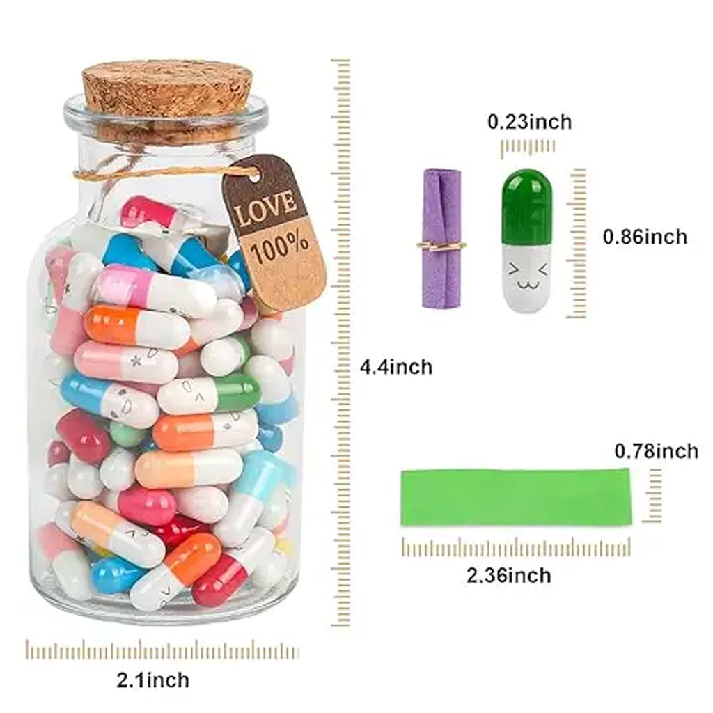 Vorformulierte Nachricht – Liebeskapselbrief