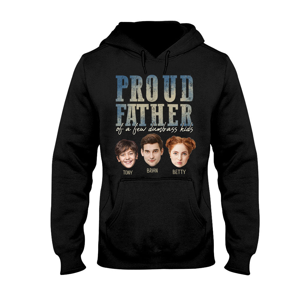 Stolzer Vater und Mutter einiger Dummköpfe – Personalisiertes Vater-T-Shirt und Hoodie