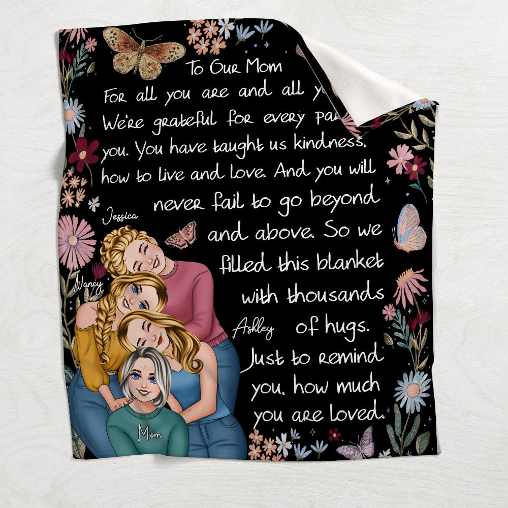 Für unsere Mutter/Mama... - Personalisierte Mutterdecke