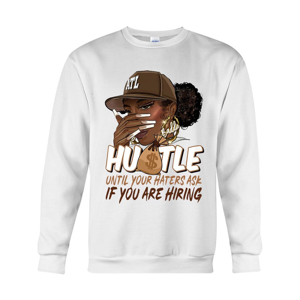 Hustle – T-Shirt und Hoodie für Afroamerikaner