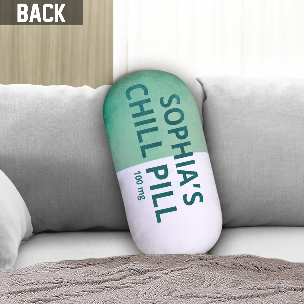 Nurse Chill Pill - Personalized Nurse Shaped Pillow