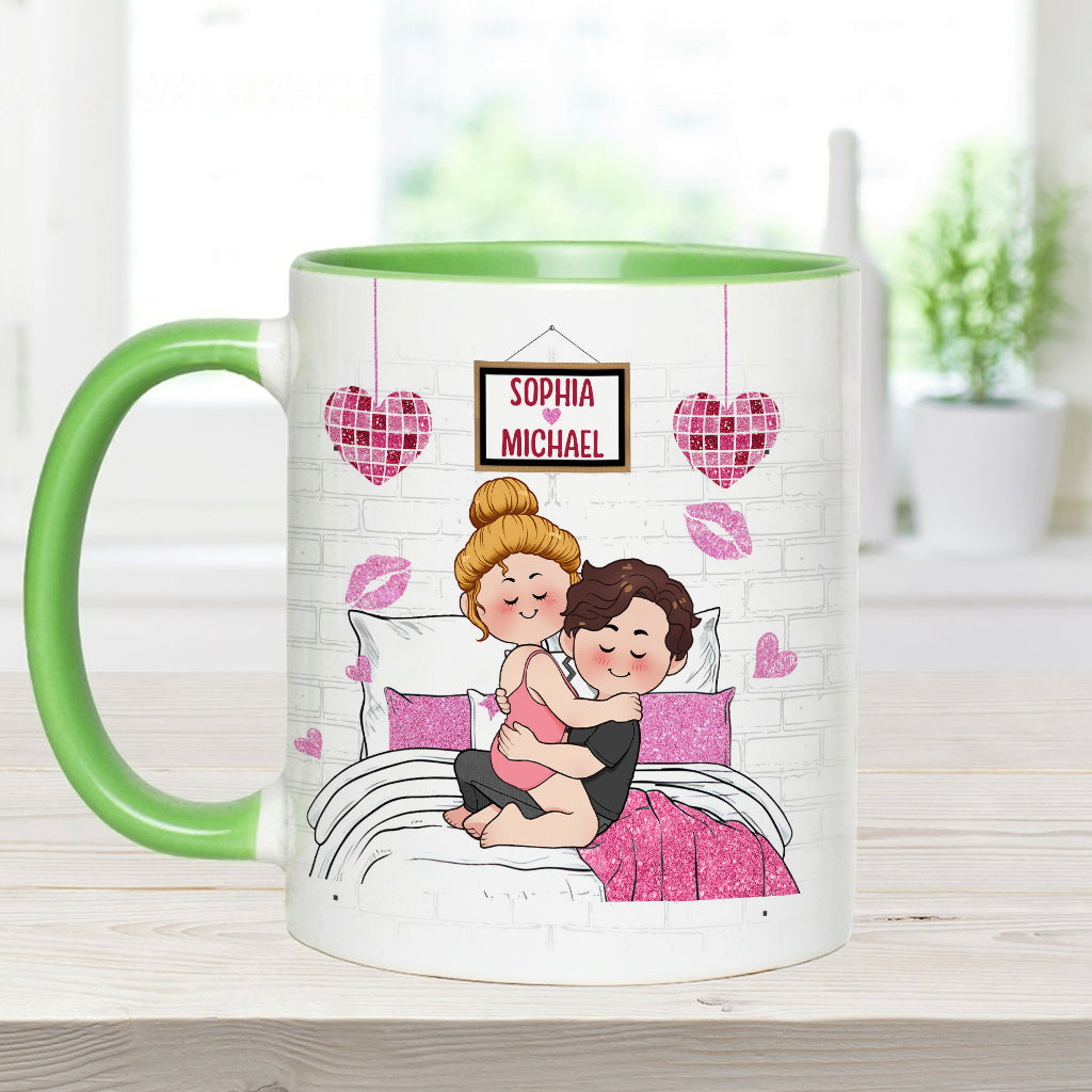 In My Lover Era - Personalized Couple Accent Mug