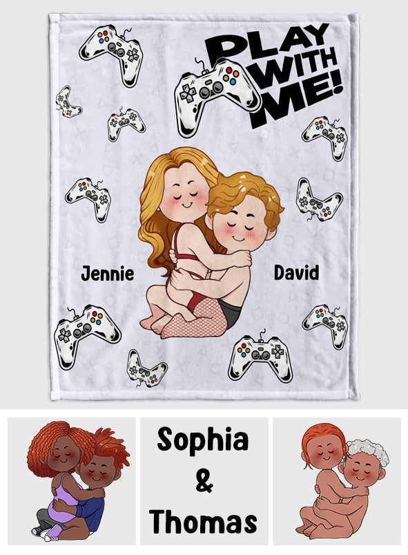 Spiel mit mir – Personalisierte Videospieldecke
