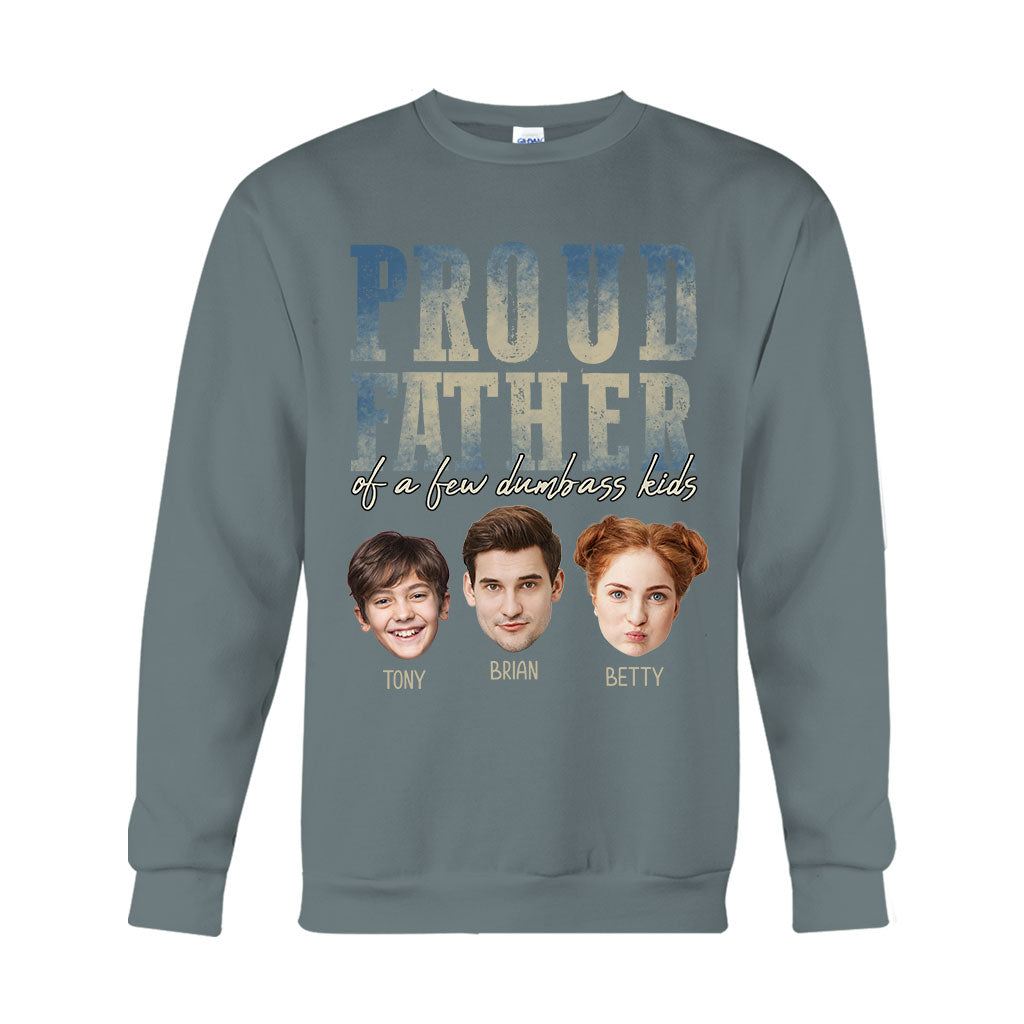 Stolzer Vater und Mutter einiger Dummköpfe – Personalisiertes Vater-T-Shirt und Hoodie