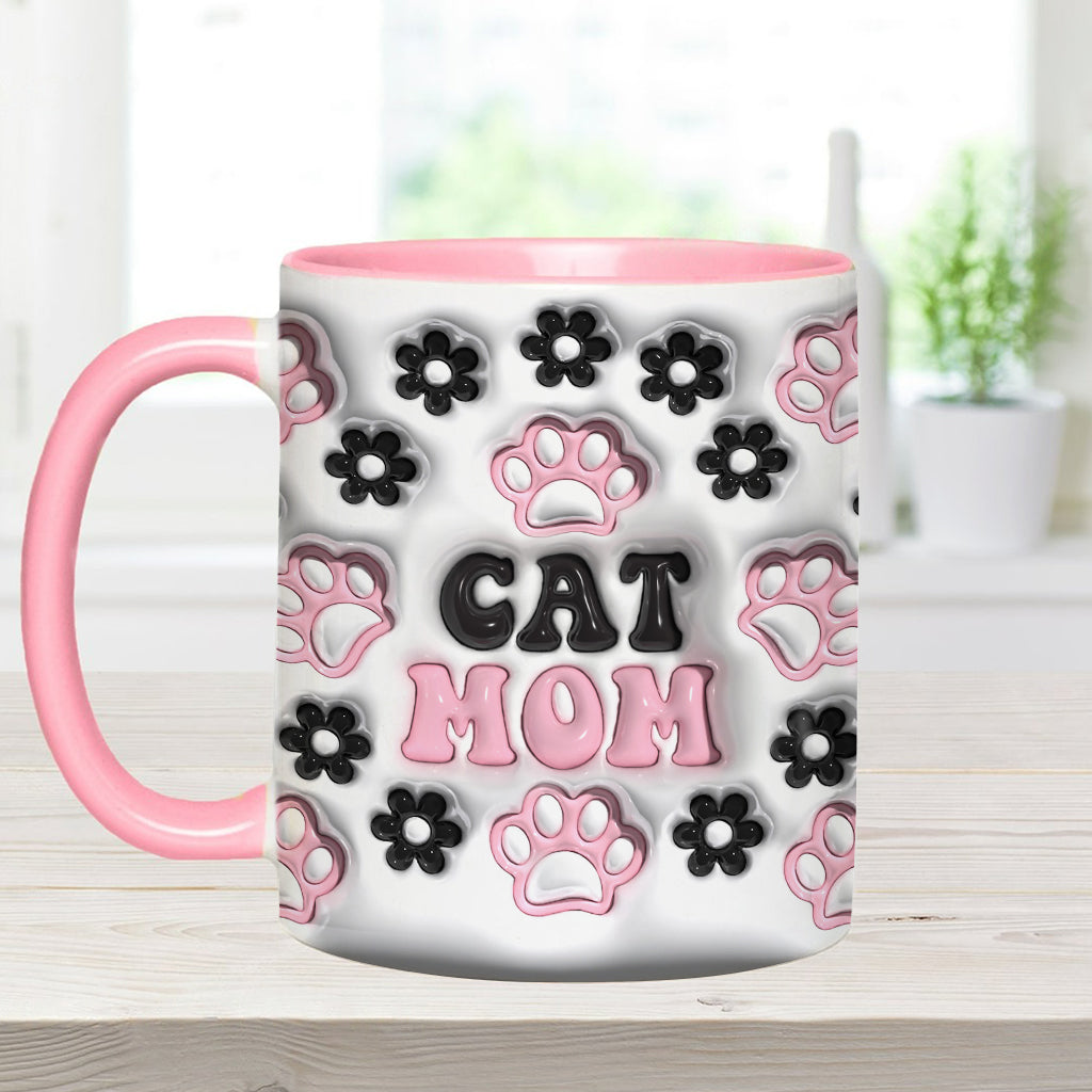 Hundemama, Katzenmama, Hundepapa... - Personalisierte Tasse mit Hundemotiv