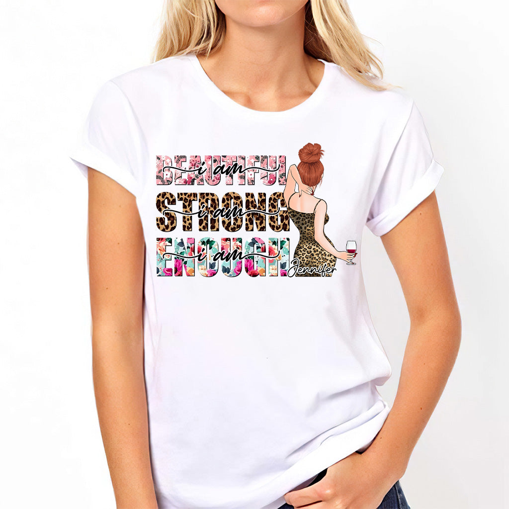 Positive Affirmationen zur Selbstliebe – Personalisiertes T-Shirt und Hoodie
