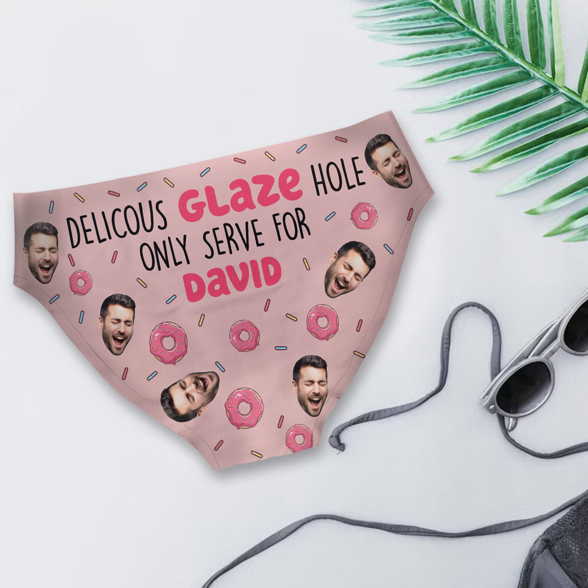 Nur für Sie da – personalisierte Damen-Pärchenslips