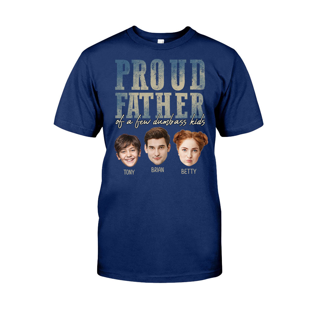 Stolzer Vater und Mutter einiger Dummköpfe – Personalisiertes Vater-T-Shirt und Hoodie