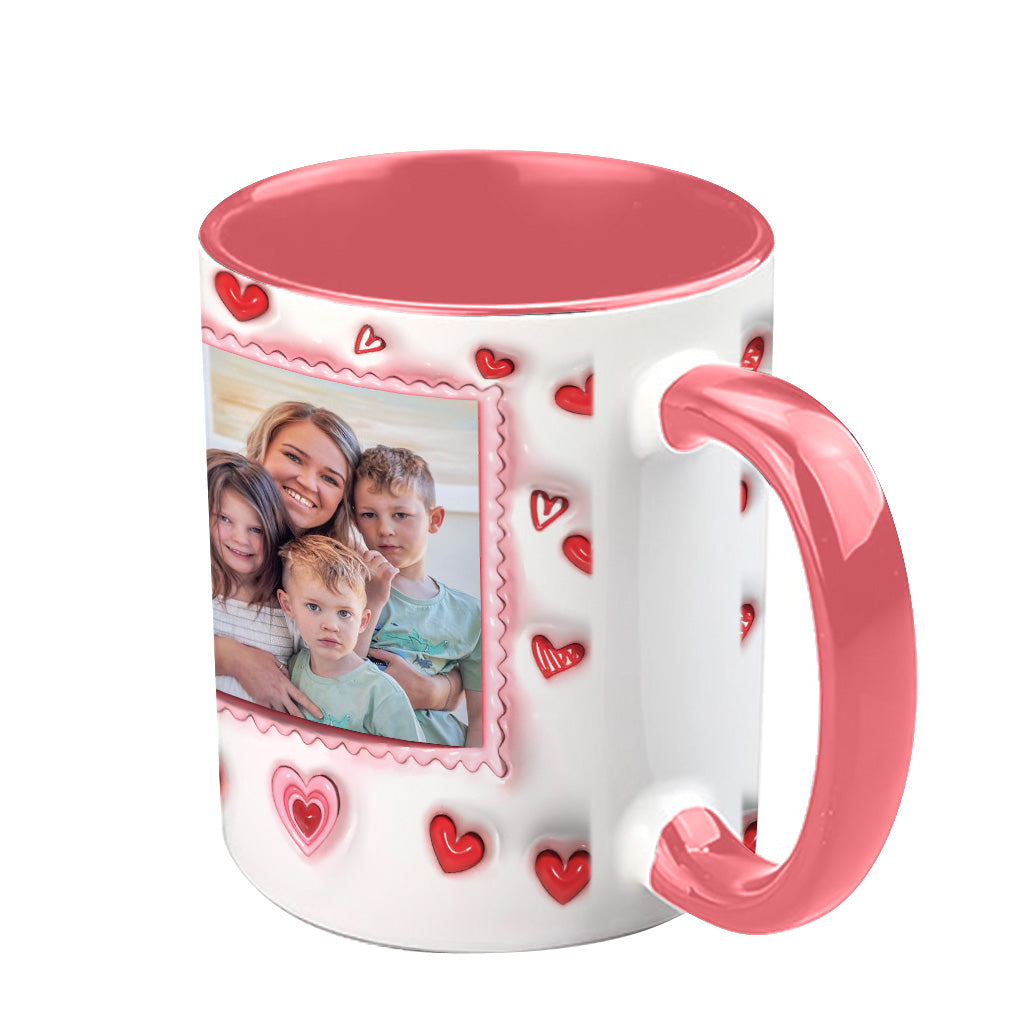 Beste Mama aller Zeiten - Personalisierte Tasse mit Muttermotiv