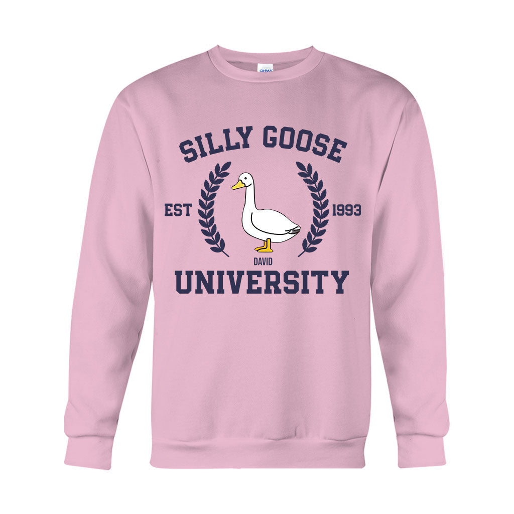 Silly Goose University – Personalisiertes Sarkasmus-T-Shirt und Hoodie