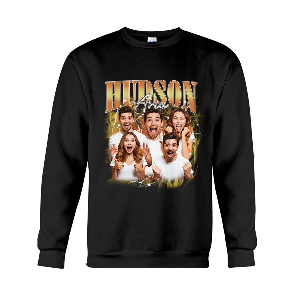Individueller Text und Fotos – das perfekte Geschenk für jeden Anlass – personalisiertes T-Shirt und Hoodie