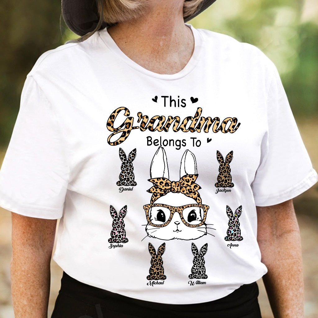 Dieses Oma-Shirt gehört zu – personalisiertes Oma-T-Shirt und Hoodie