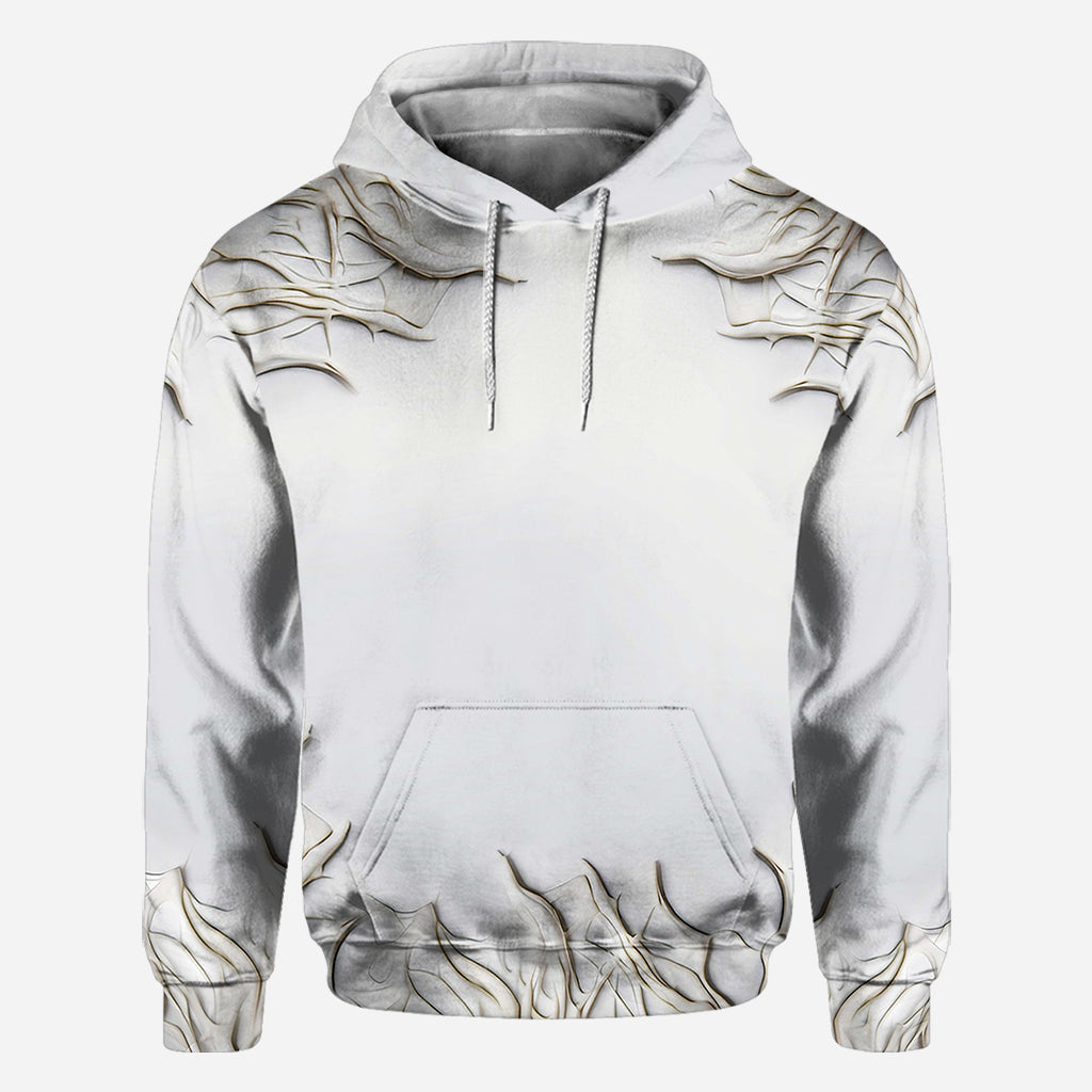 Wunderschönes weißes Skelett – personalisiertes Totenkopf-Shirt