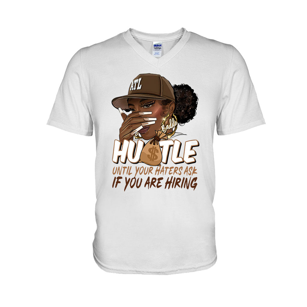 Hustle – T-Shirt und Hoodie für Afroamerikaner