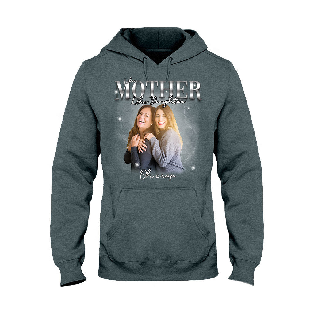 Wie die Mutter, so der Vater, so der Sohn, so die Tochter – Personalisiertes Mutter-T-Shirt und Hoodie