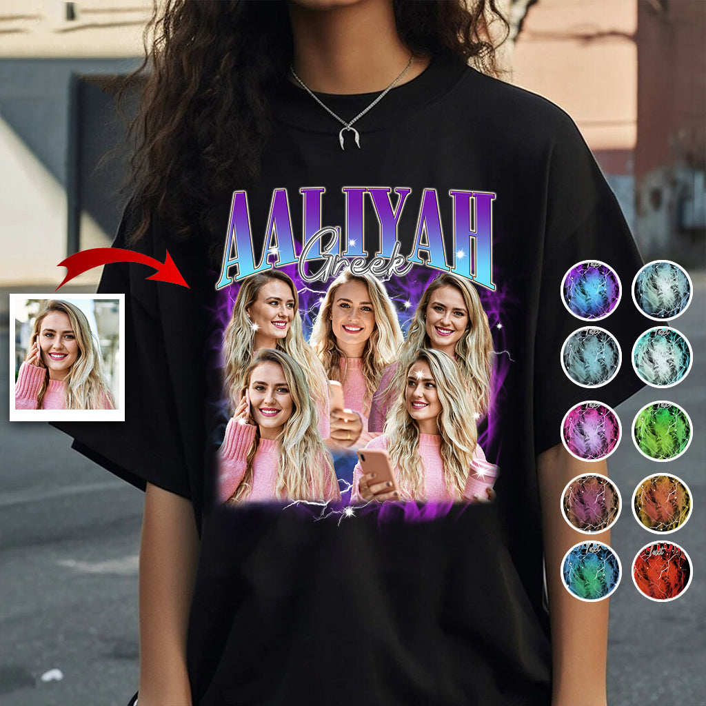 Individueller Text und Fotos – das perfekte Geschenk für jeden Anlass – personalisiertes T-Shirt und Hoodie