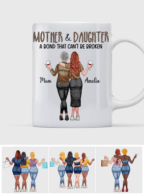 Mutter und Töchter - Personalisierte Muttertasse