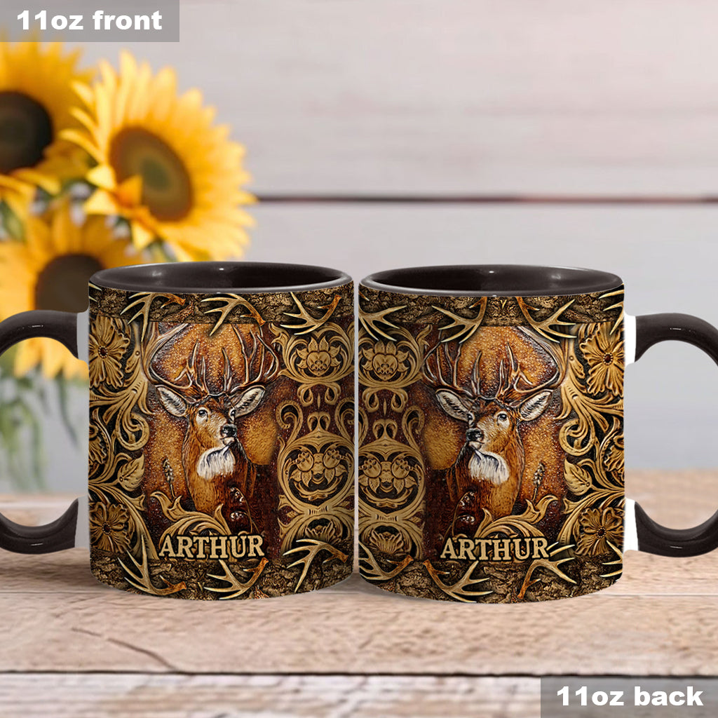Deer Hunting Season - Personalized Hunting Accent Mug
