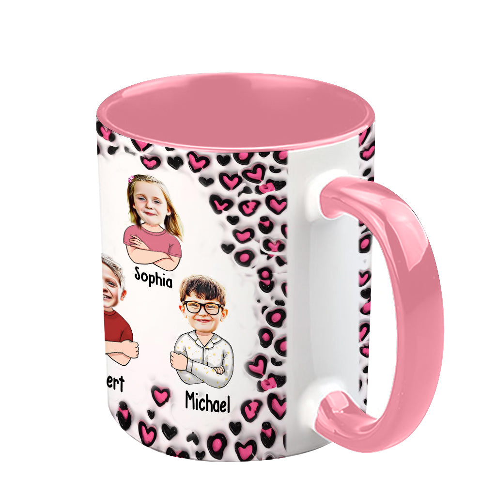 Diese Mama gehört zu - Personalisierte Tasse mit Mutter-Akzent